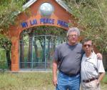 Mike Boehm in My Lai Peace Park