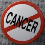 button that says No Cancer