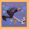 cover from Peter Alsop's CD showing him riding a see-saw