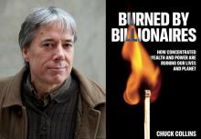 Chuck Collins and his new book, Burned by Billionaires