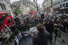 David Rovics performing in London